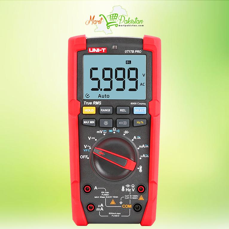UNI T Multimeters UT17B PRO Digital Multimeter price in Pakistan