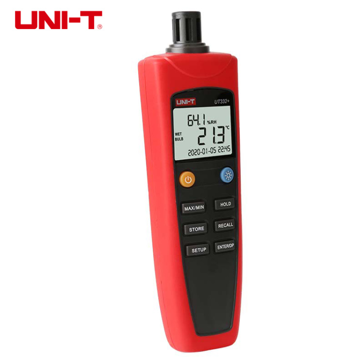 unit Temperature and Humidity Meter UNIT UT332+ Digital