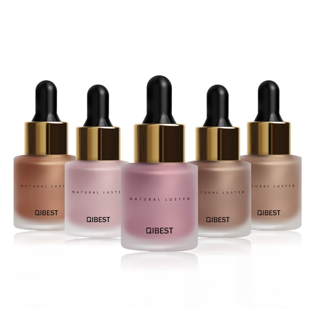 QIBEST 5 Color Dropper High Gloss Liquid Facial martwall