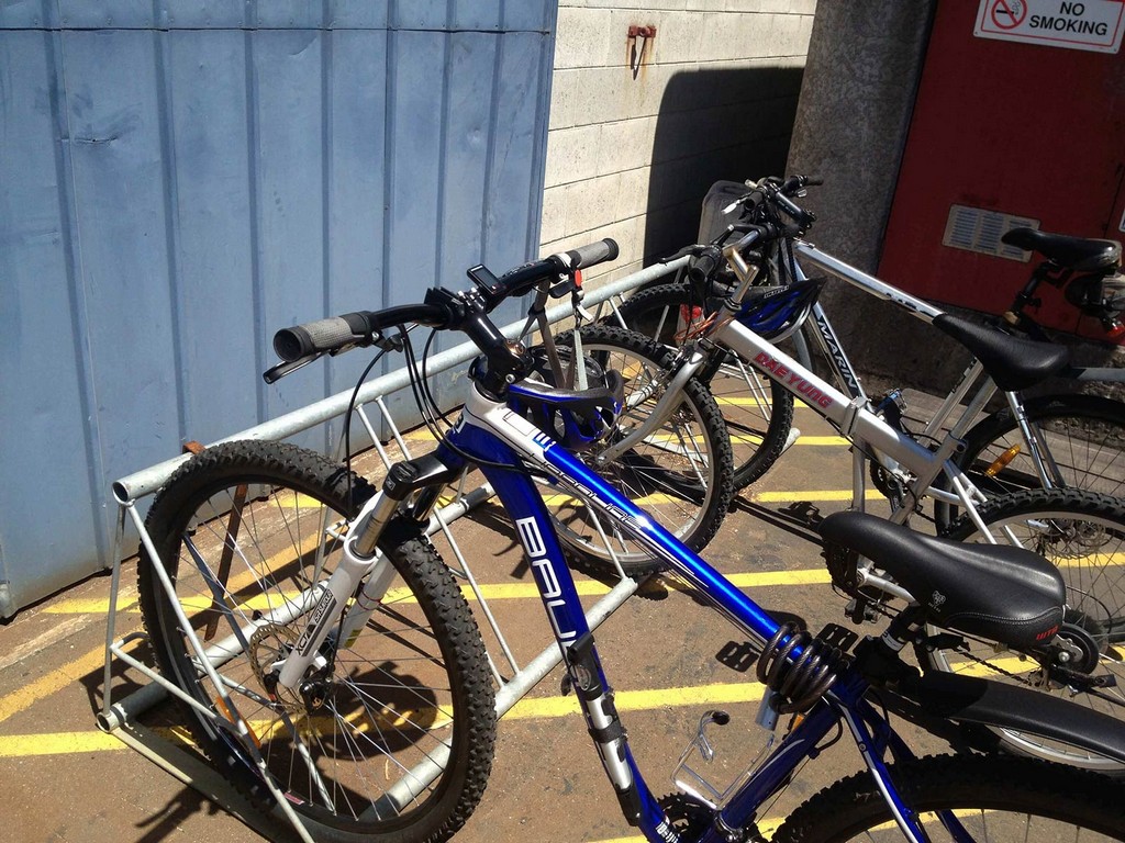 ExteriorBikeRack MartyBuilt Metal Fabrication Christchurch
