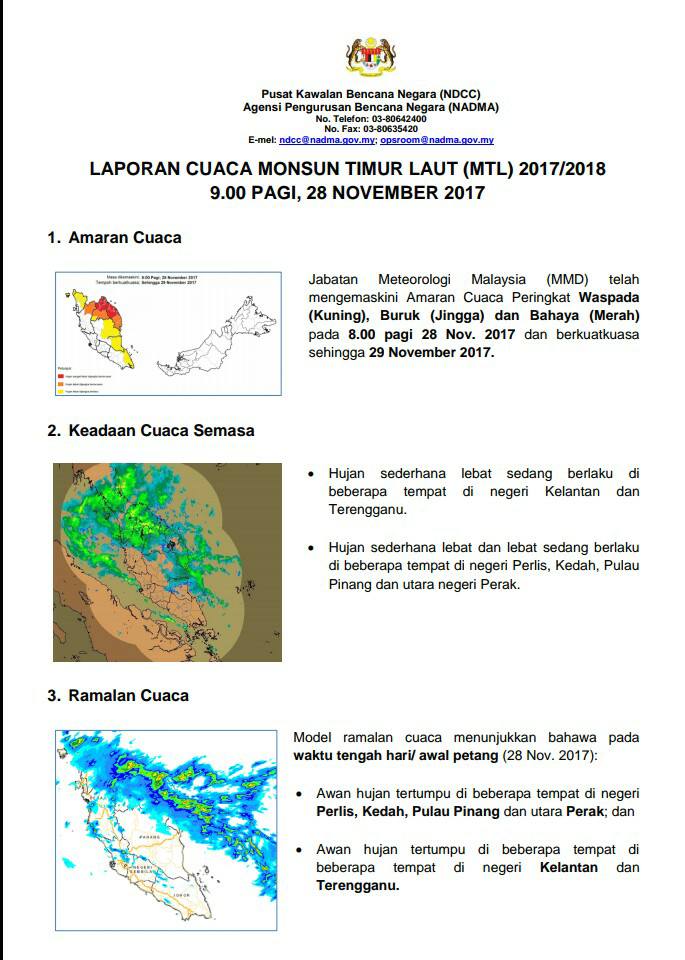 Cuaca Hari Ini Di Kelantan / Bermula tahun ini sebagaimana