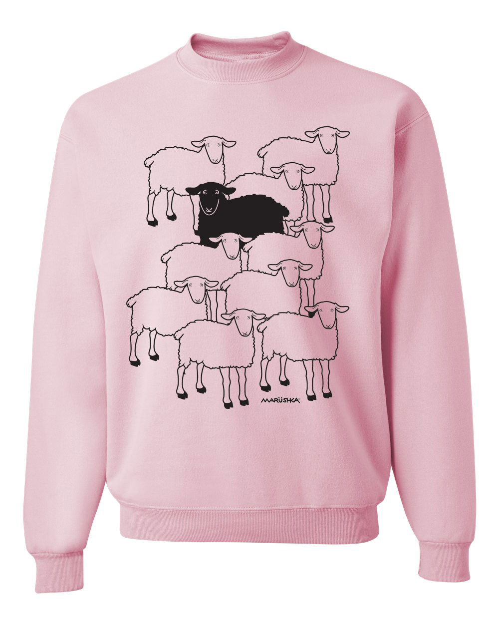 Crewneck Sweatshirt Black Sheep Marushka