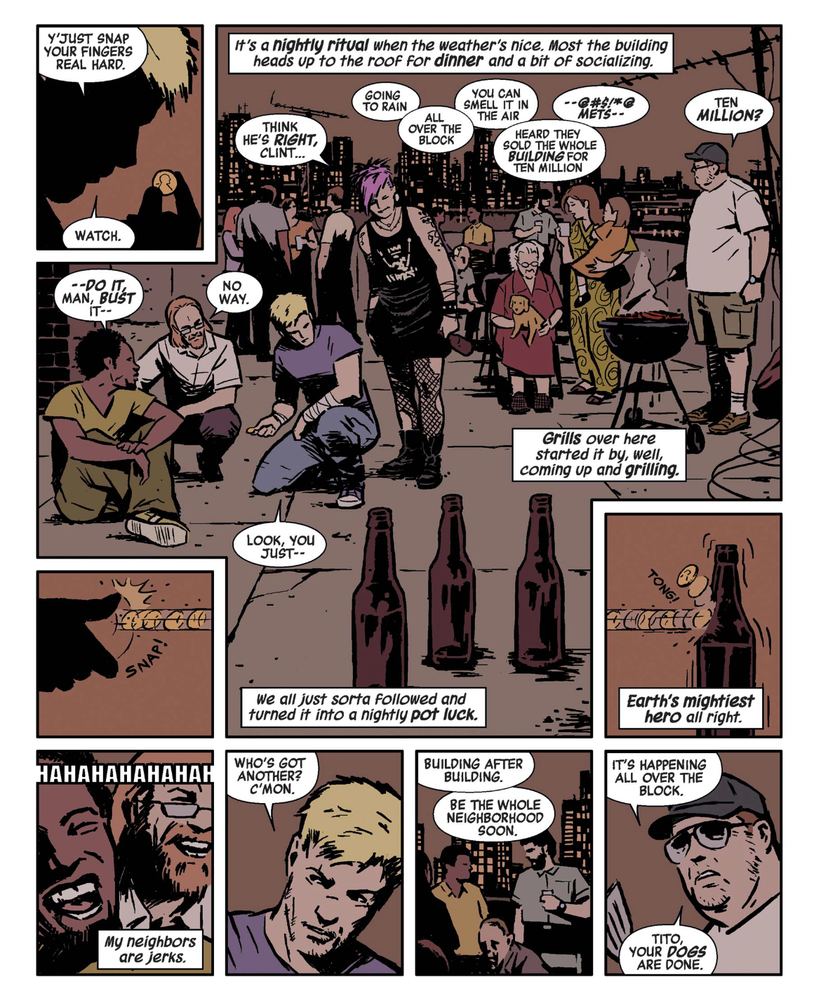 GRILLS ALERT Let's Talk About that Hawkeye Spoiler