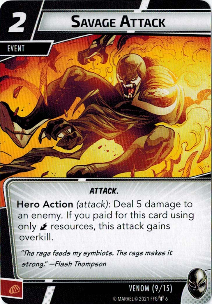 Savage Attack · MarvelCDB