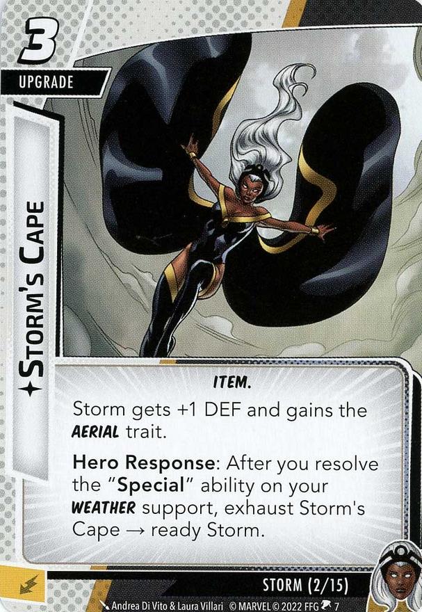Storm's Cape · MarvelCDB