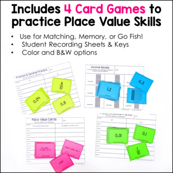 Place Value Card Games Bundle - Marvel Math