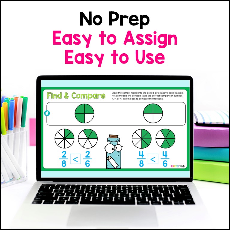 Comparing Fractions with the Same Numerator - Common Numerator Google
