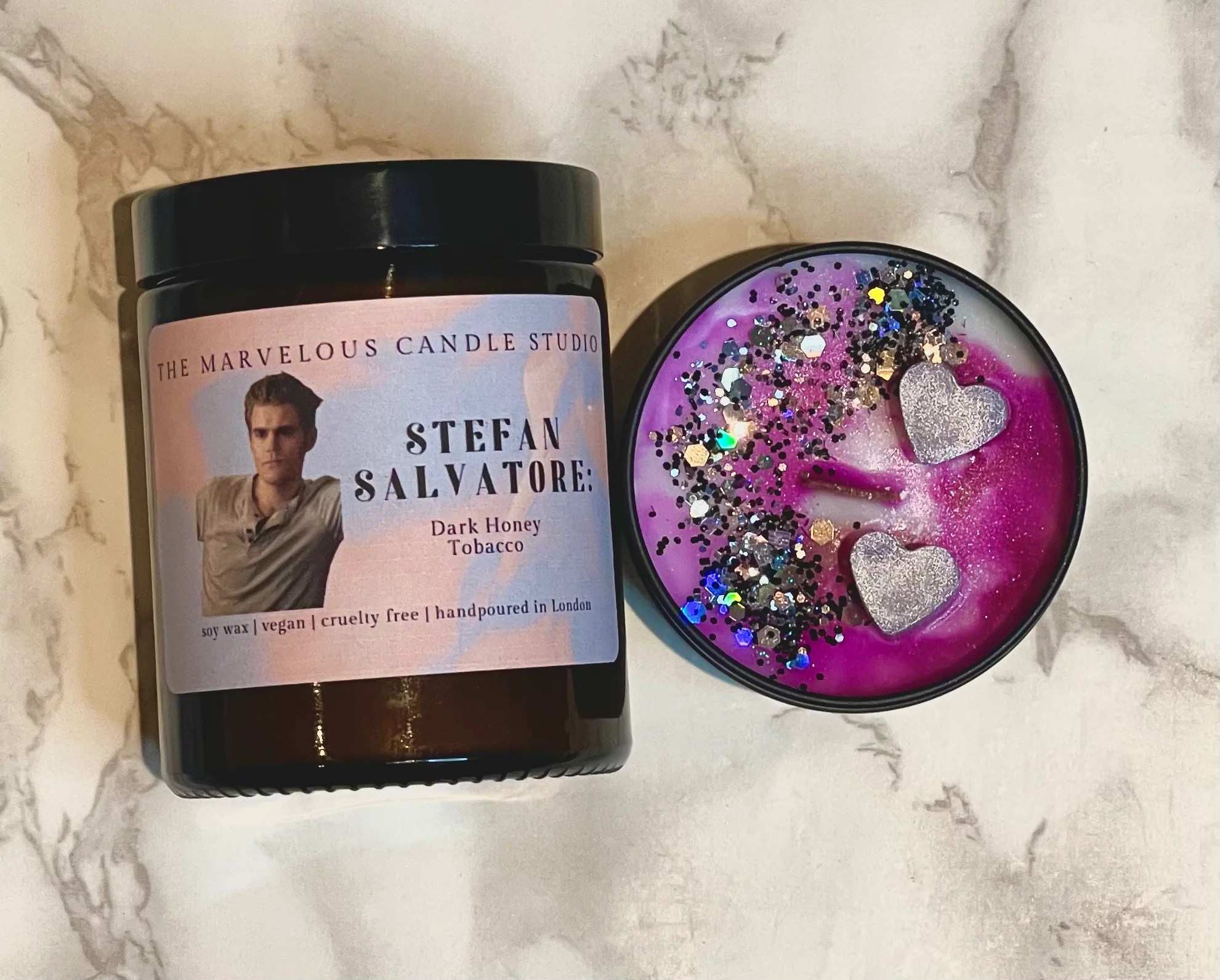 Stefan Salvatore Candle The Marvelous Candle Studio