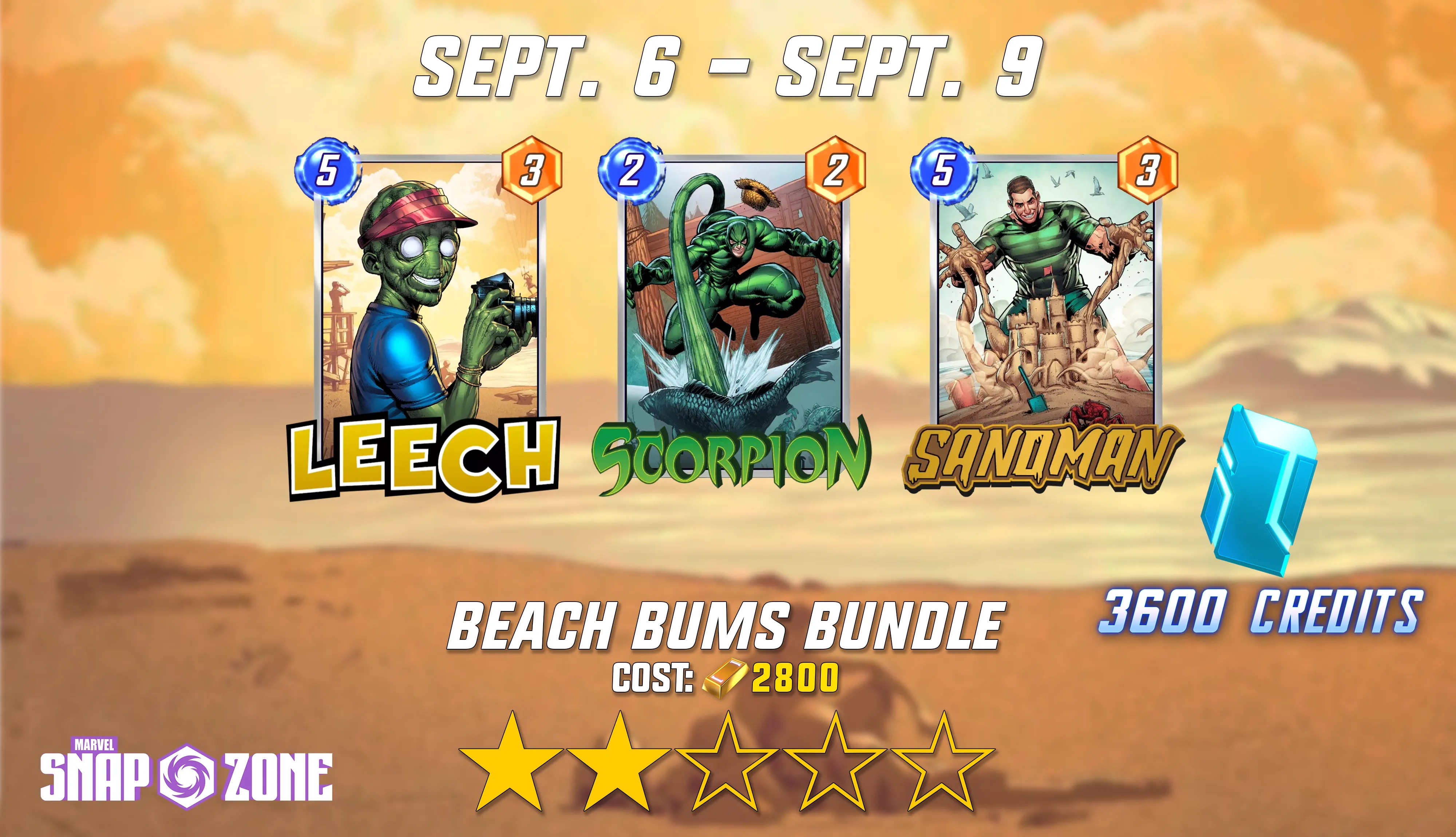 Beach Bums Past Bundle Guide Details and Analysis Marvel Snap Zone