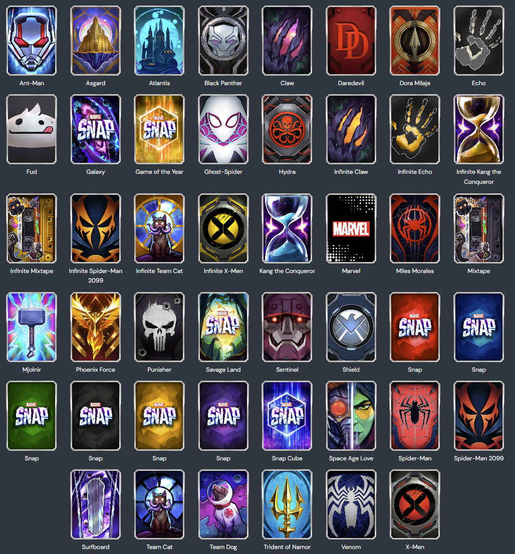 Marvel Snap Zone June 2023 Update Daily Meta Reports, Card Backs, DC