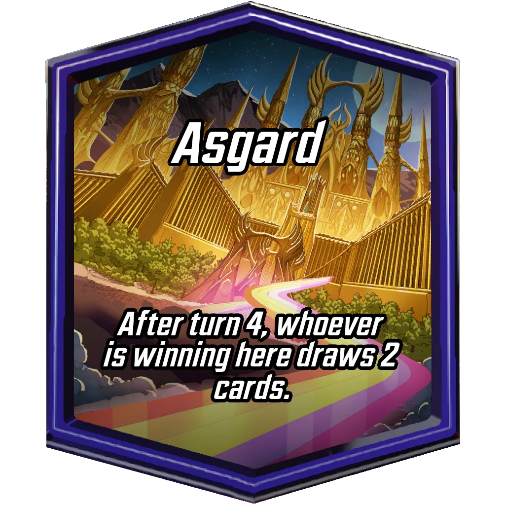 Asgard Hot Location Guide Strategy, Best Cards and Decks Marvel Snap