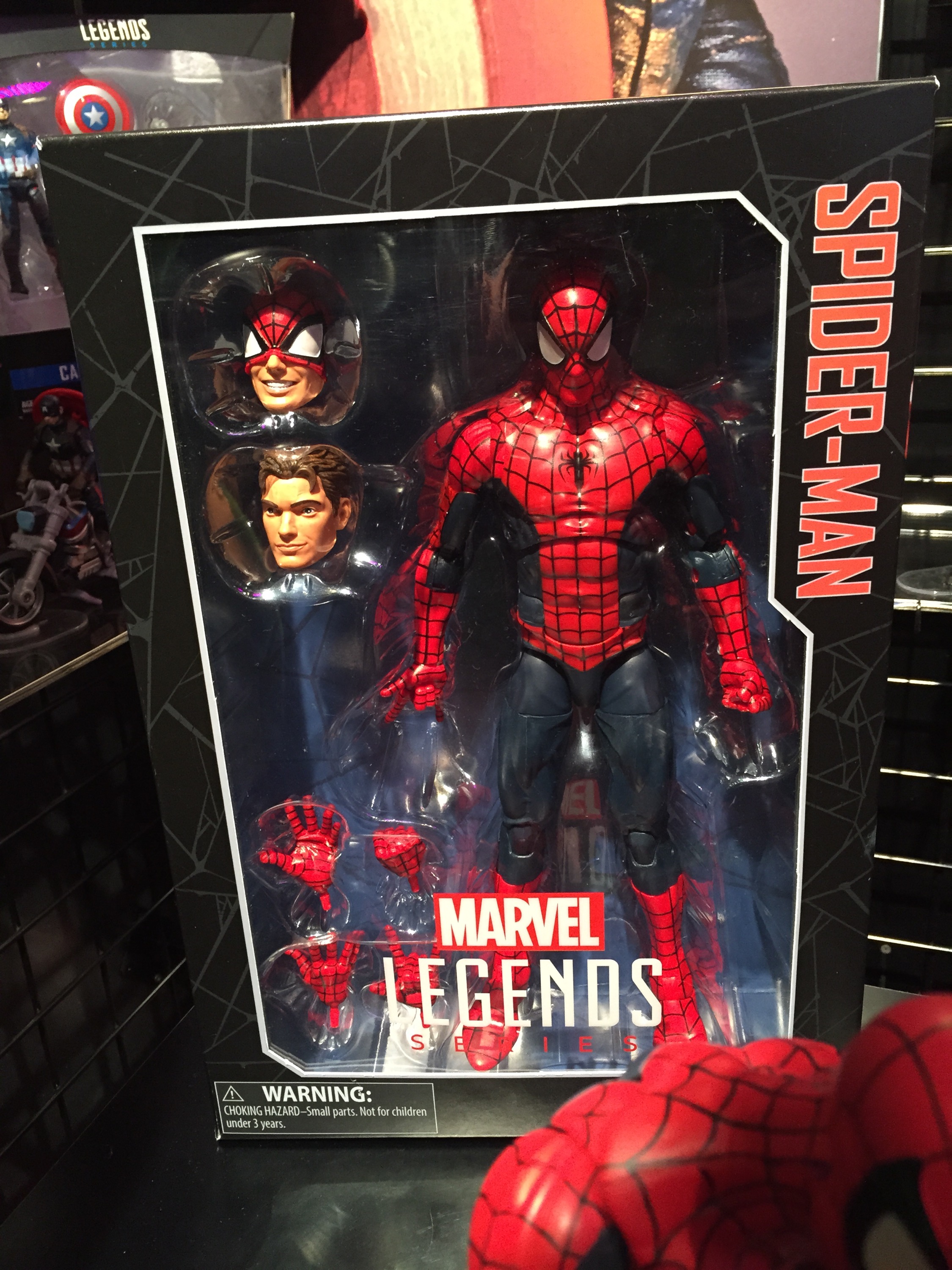 Toy Fair 2016 Marvel Legends 12" SpiderMan Photos! Marvel Toy News