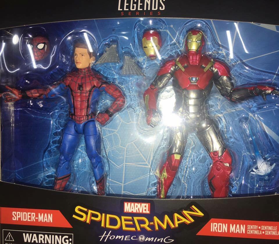 Marvel Legends SpiderMan Iron Man 2Pack Photos! Marvel Toy News