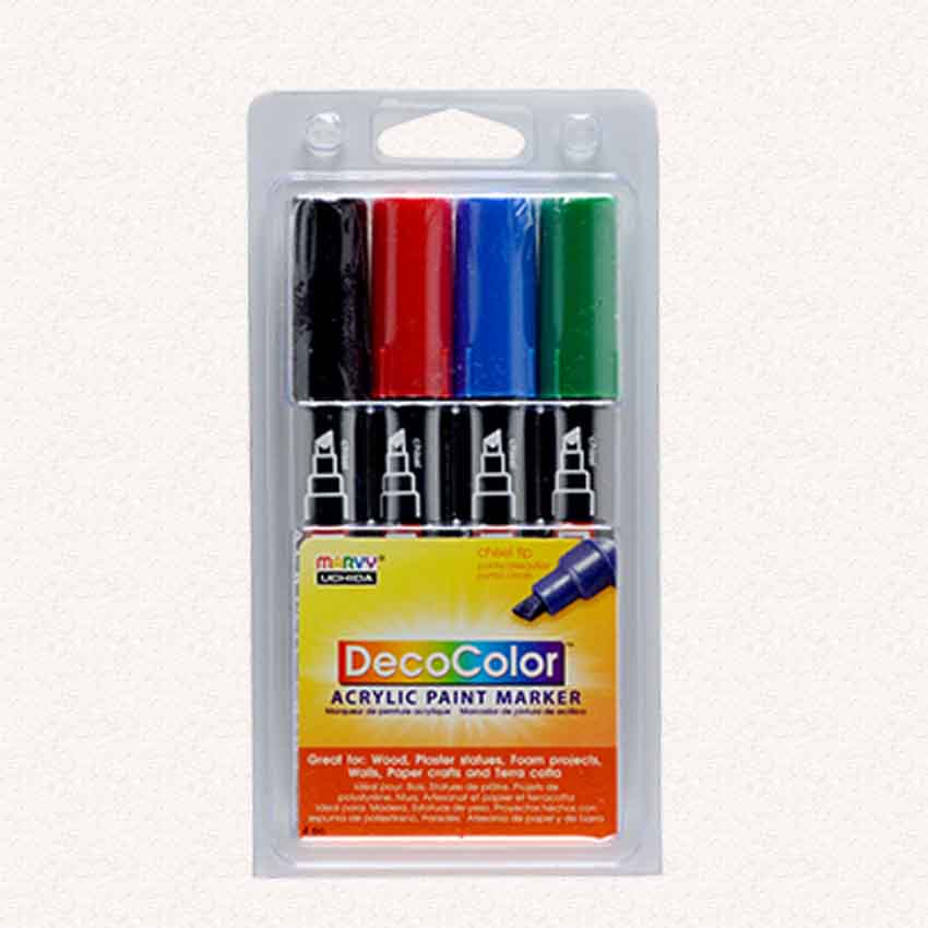 315 DecoColor Acrylic Paint Marker Chisel Marvy Uchida