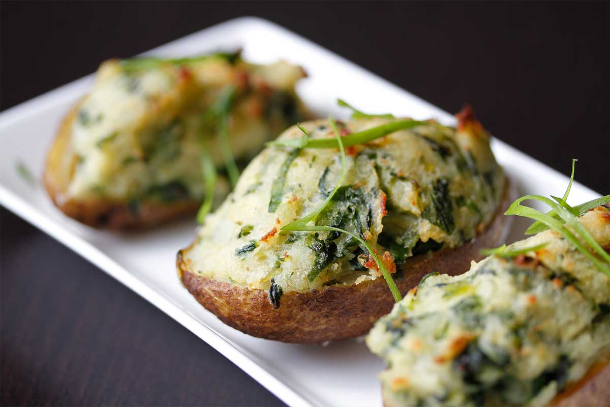 Wild Ramp Twice Baked Potato Marx Foods Blog