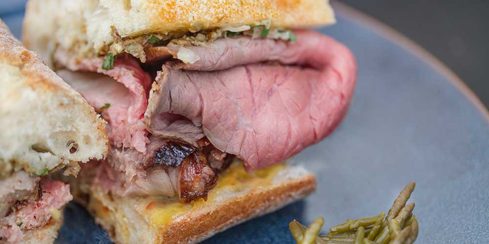 GrassFed Roast Beef Sandwich Marx Foods Blog