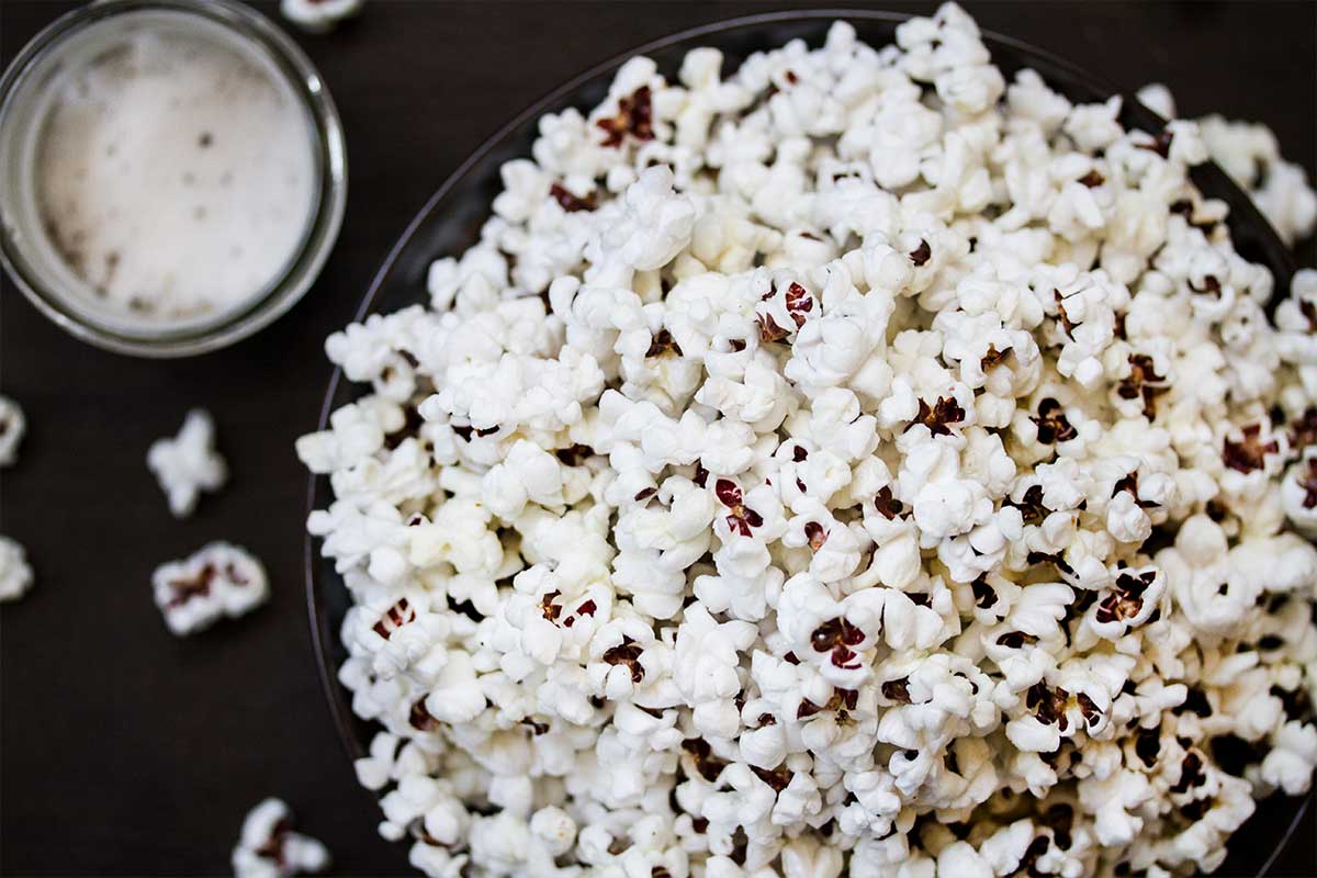 Truffled Popcorn w/ Extra Virgin Olive Oil Marx Foods Blog