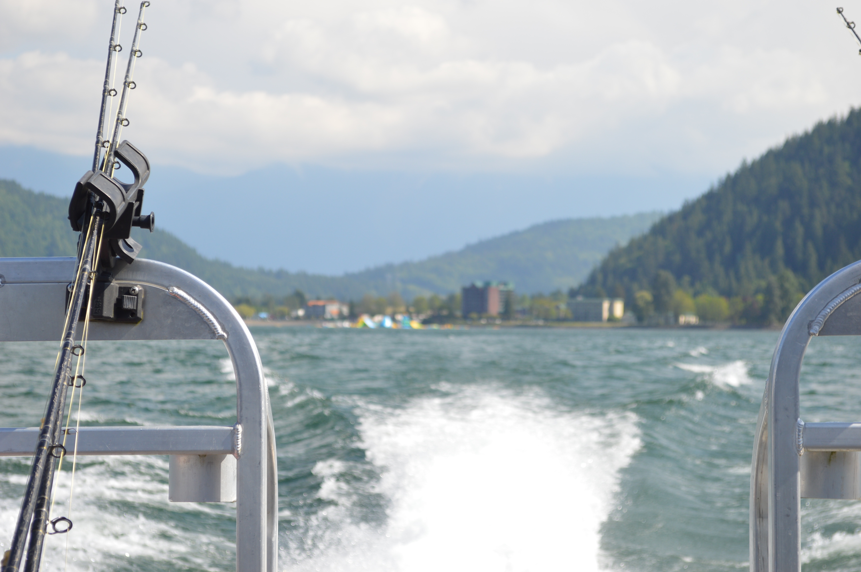 Boating on Harrison Lake Mary in Vancity