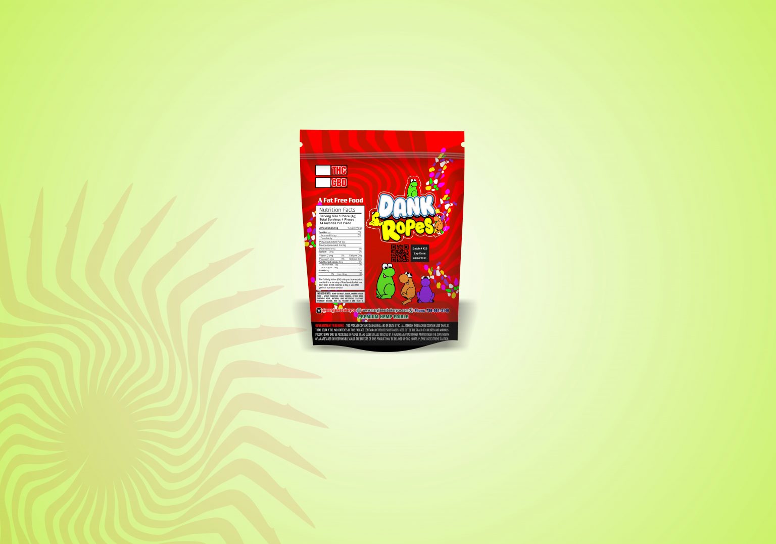 1,000 MG CBD Nerds Ropes Buy Now