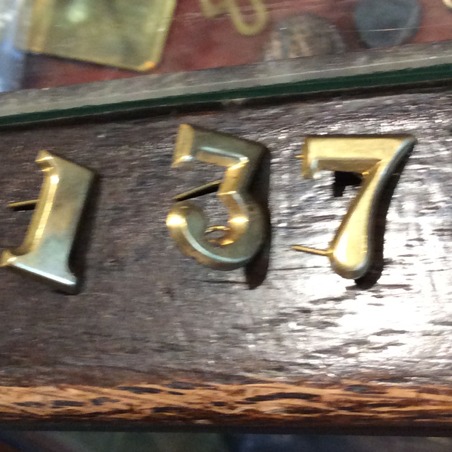 Brass Numbers The Maryland Sutler