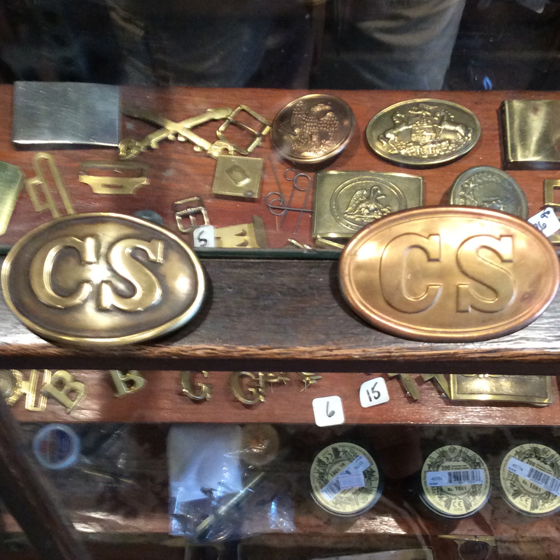 Belt Buckle, CS The Maryland Sutler