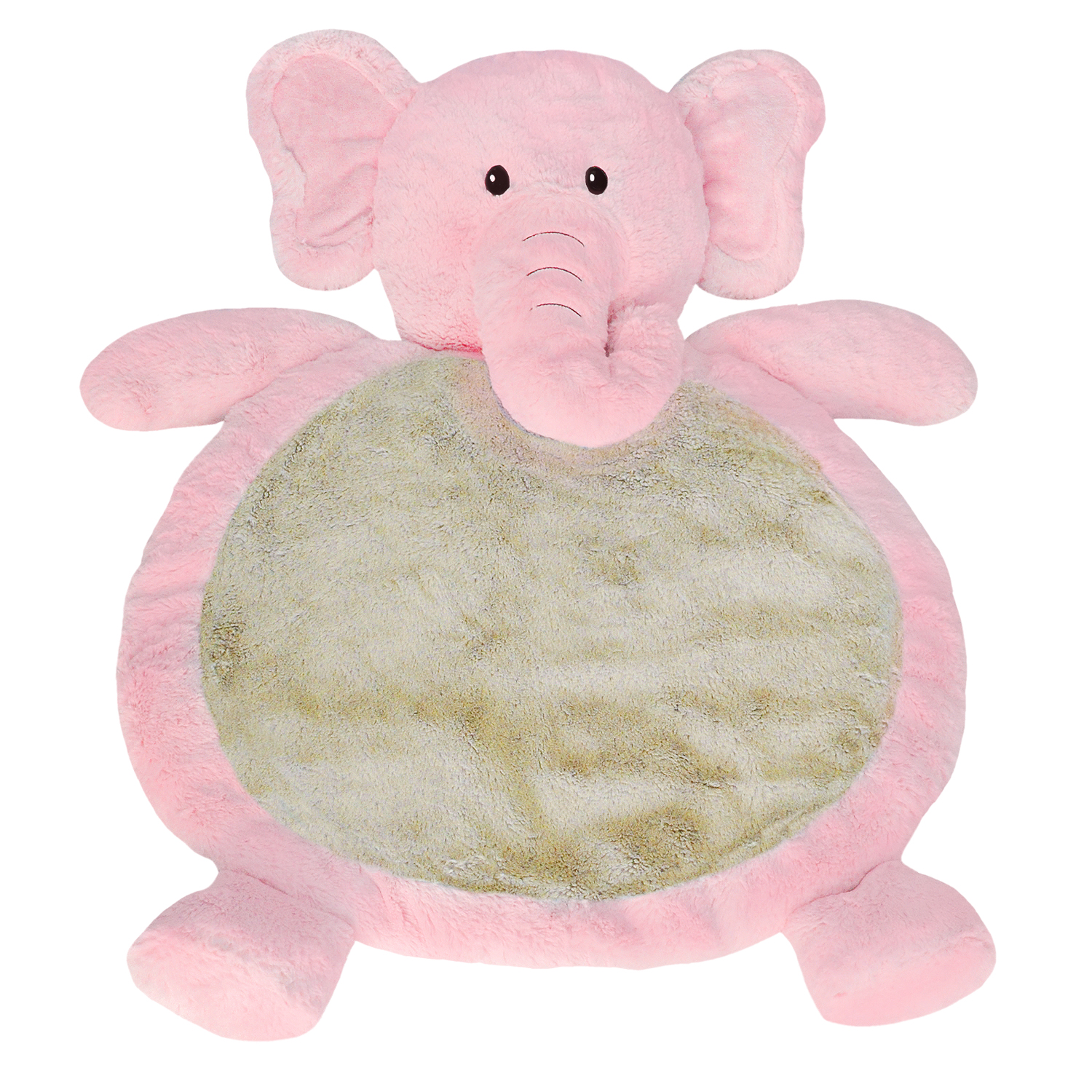 Pink Elephant Baby Mat 31×23″ Mary Meyer Stuffed Toys