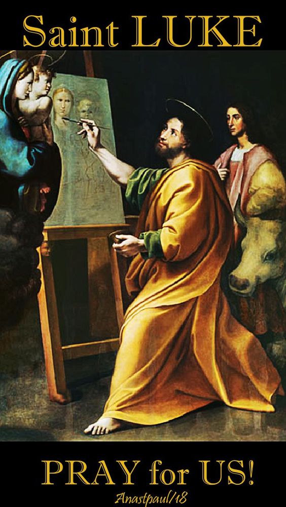 Saint Luke the Evangelist MaryPages