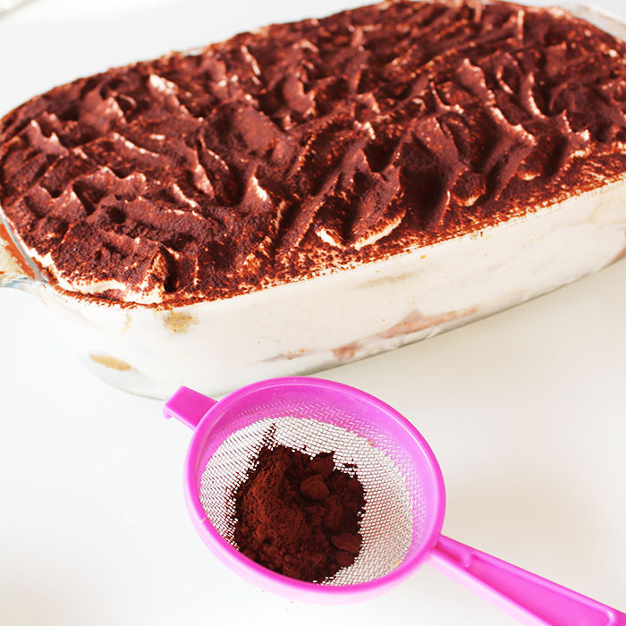 tiramisù veloce senza uova