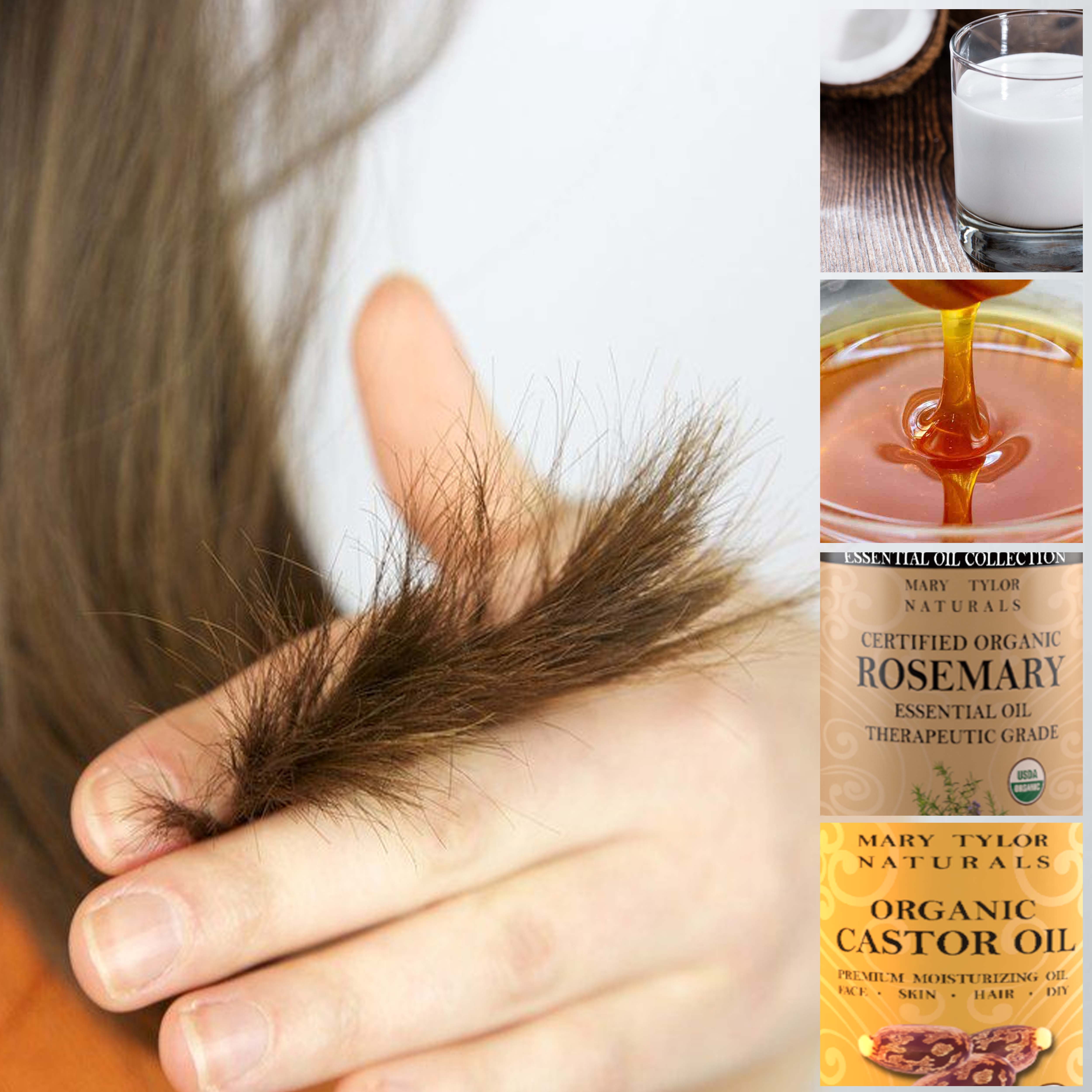 Coconut Milk Hair Mask For Split Ends Mary Tylor Naturals