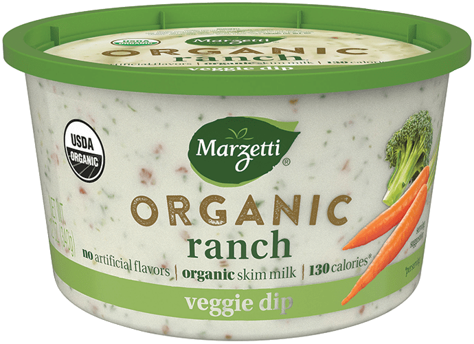 Organic Ranch Veggie Dip Nutrition & Calories Marzetti