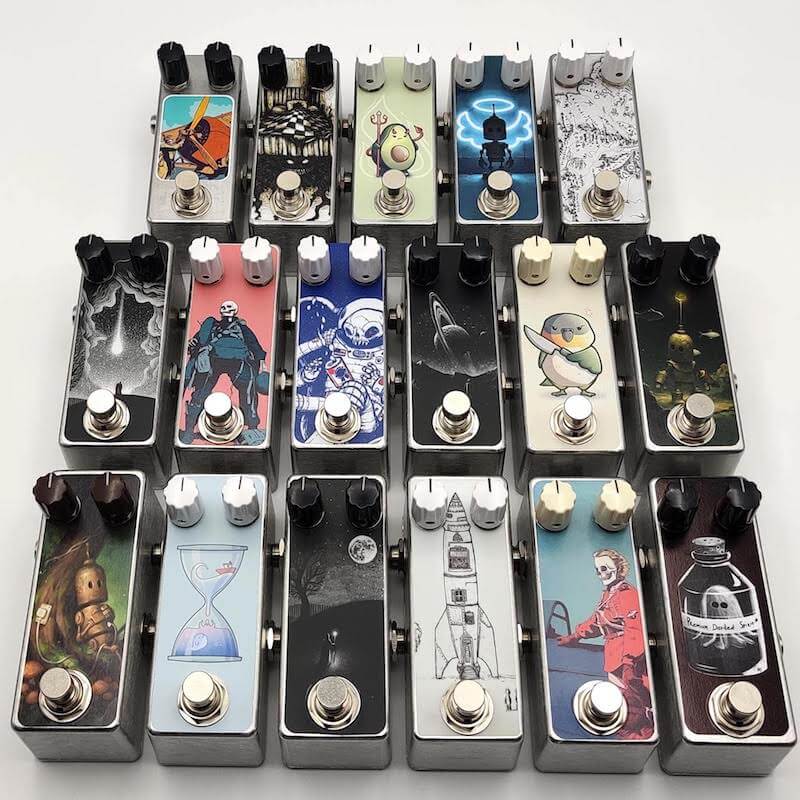 MAS Effects Interesting Guitar Pedals and DIY kits