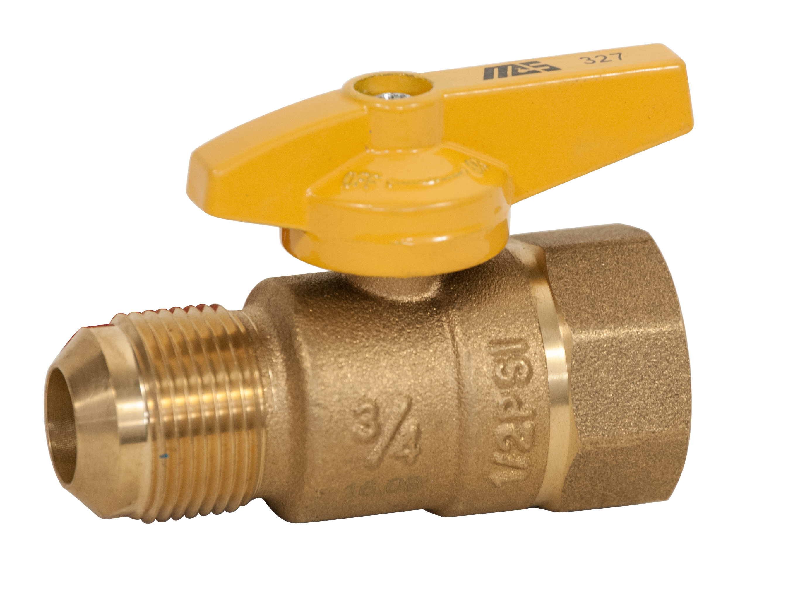327 MAS, Brass (BRS), Reduced Port, Ball Valve M. A. Stewart & Sons Ltd.