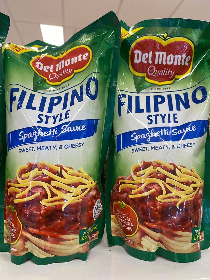 Del Monte Spaghetti Sauce 1Kg Filipino Style Masagana Oriental