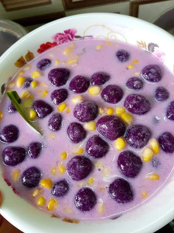 Resepi Bubur Candil Keledek Ungu Masak Apa Tu?