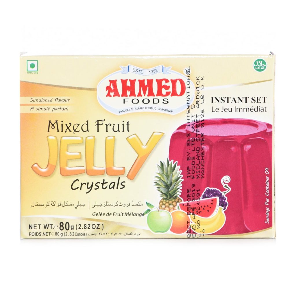 ahmed mixed fruit jelly 85g