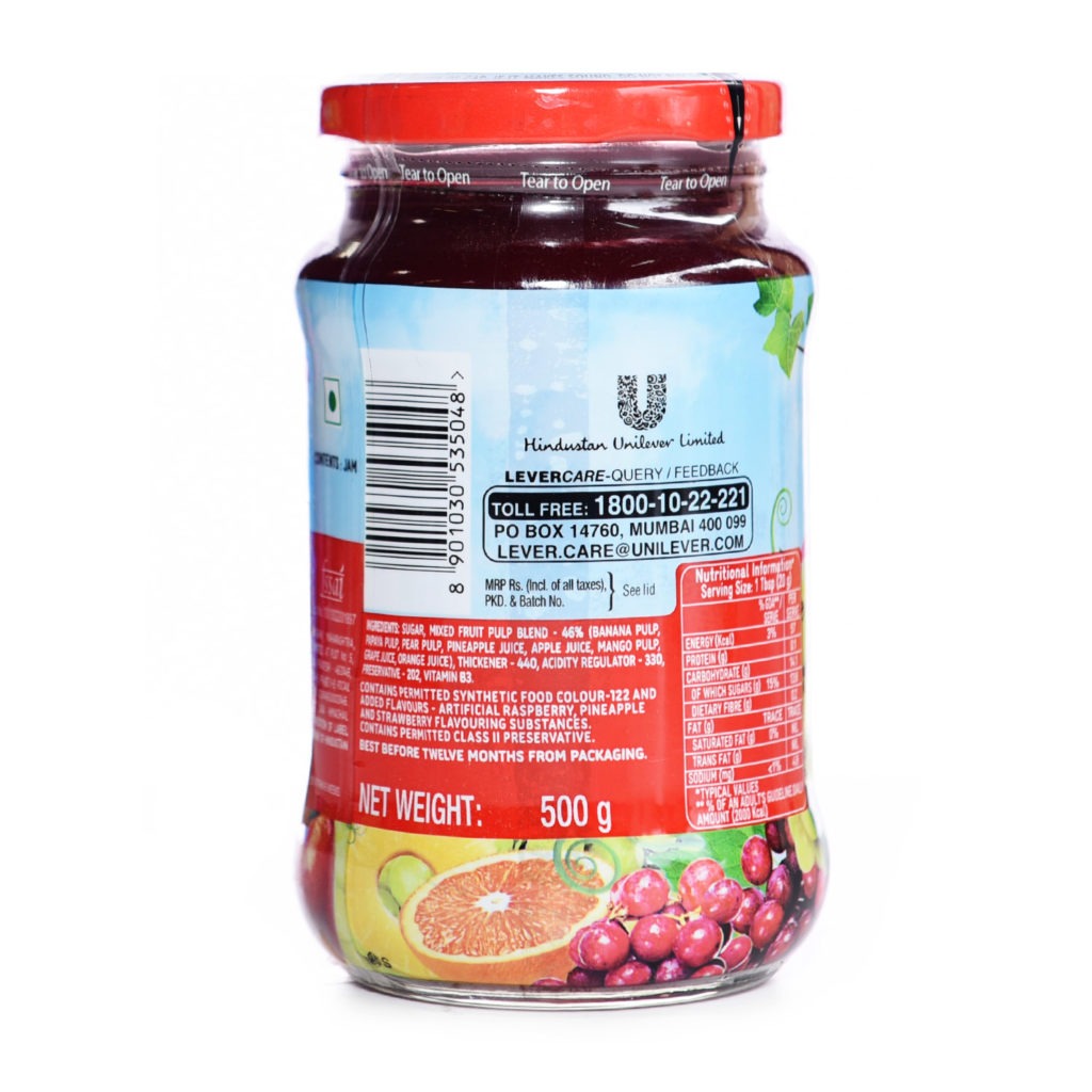 kissan jam mix fruit