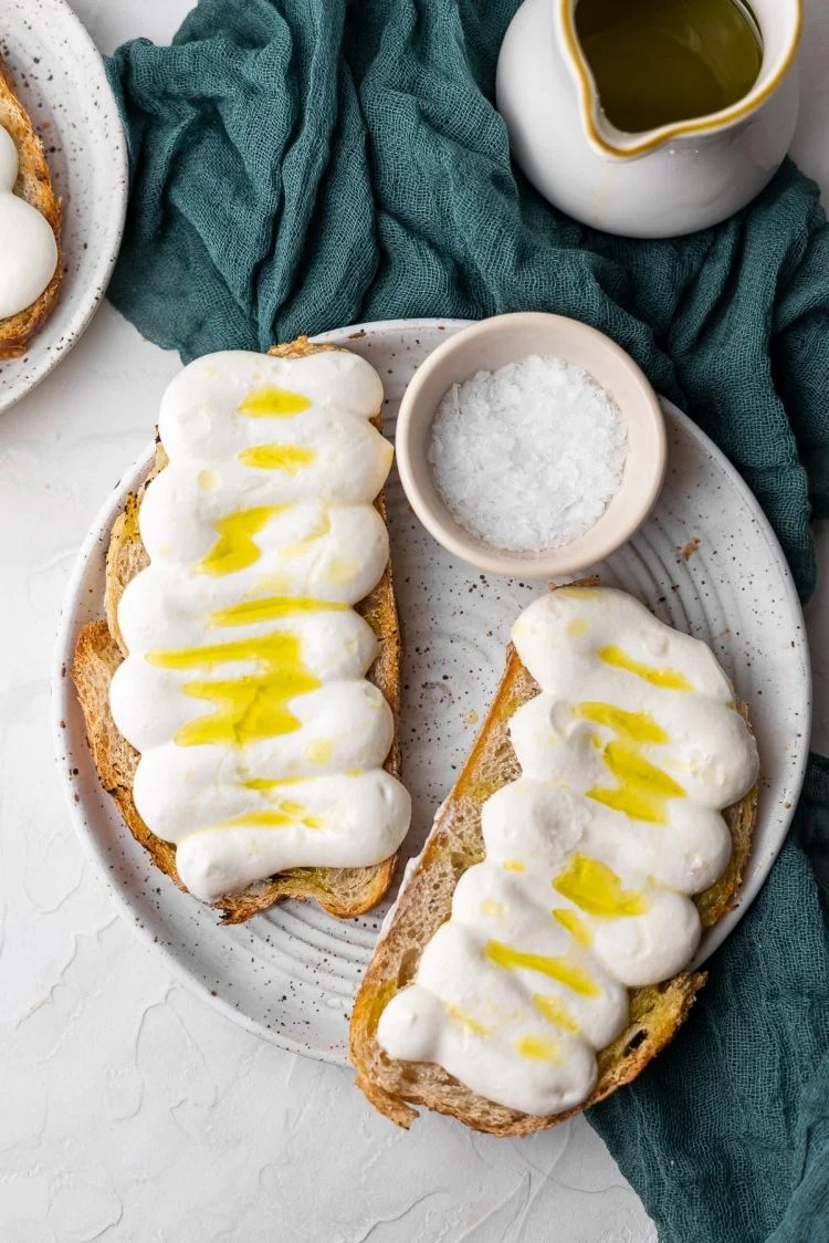 7Minute Whipped Ricotta Toast Masala and Chai