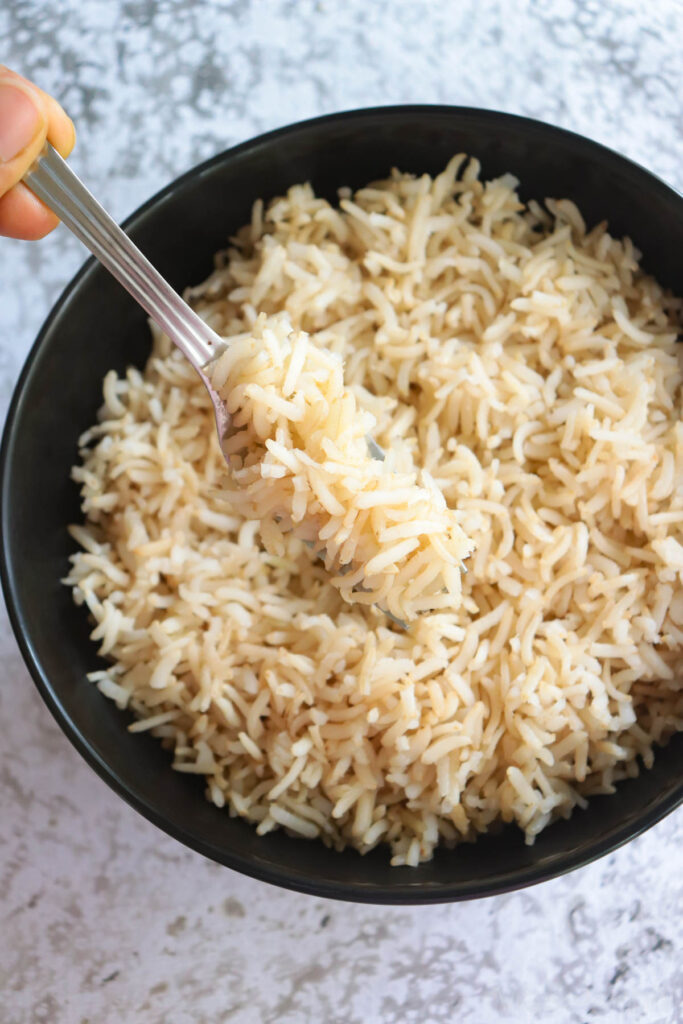 Instant Pot Basmati Rice (White + Brown) Masalachilli