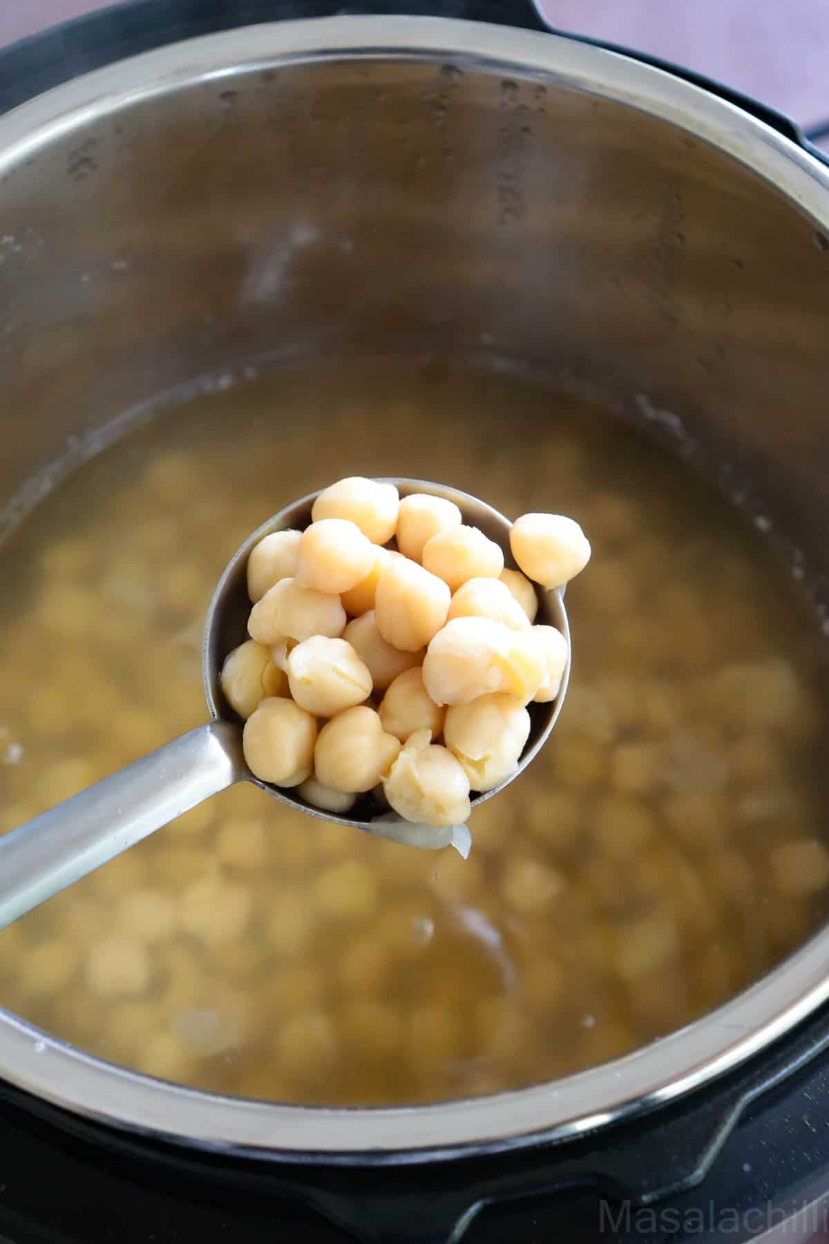 Instant Pot Chickpeas Garbanzo Beans Masalachilli
