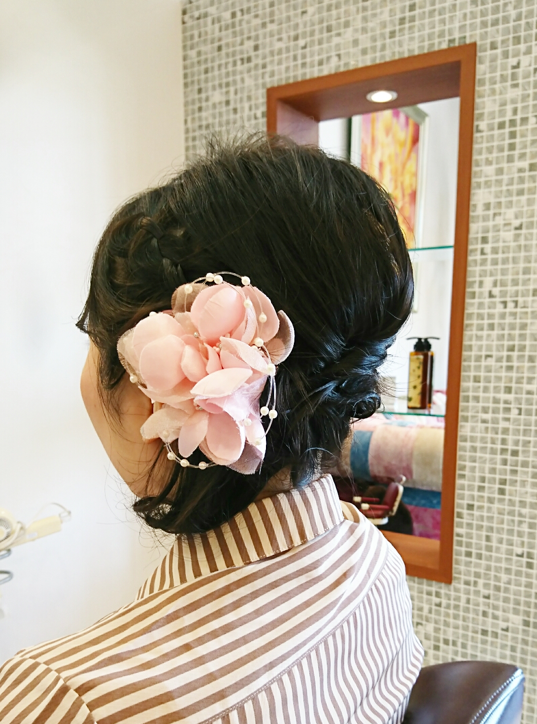ショートヘアでもOK！！結婚式のおよばれセットは、いつもと違う雰囲気で楽しもう！！ 成田市の美容師・美容室ブログ【風間 将至】