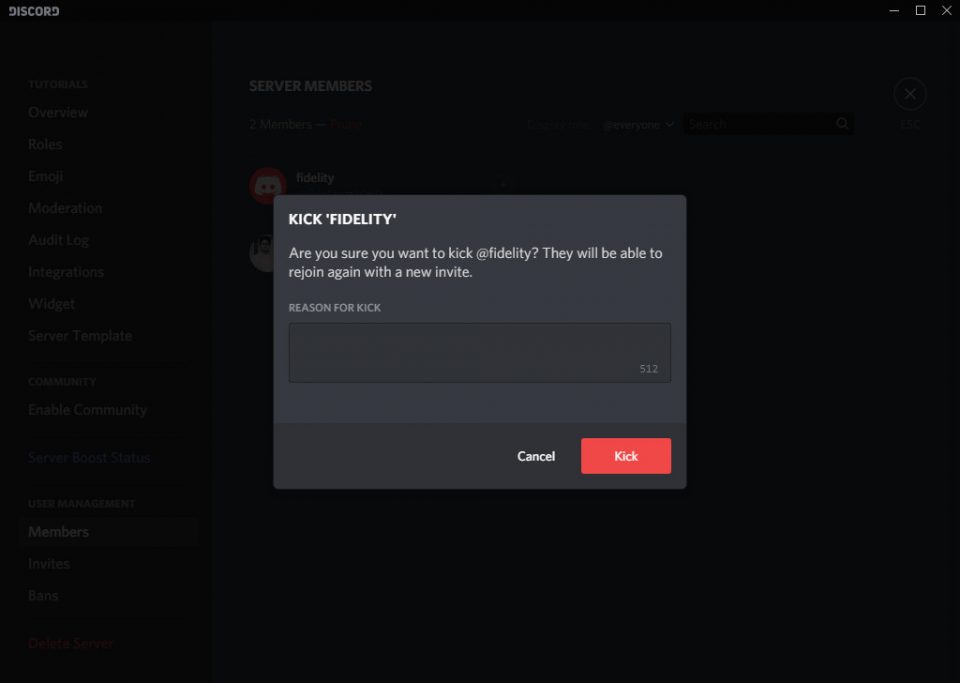 Discord "Kick" — All You Need to Know About It