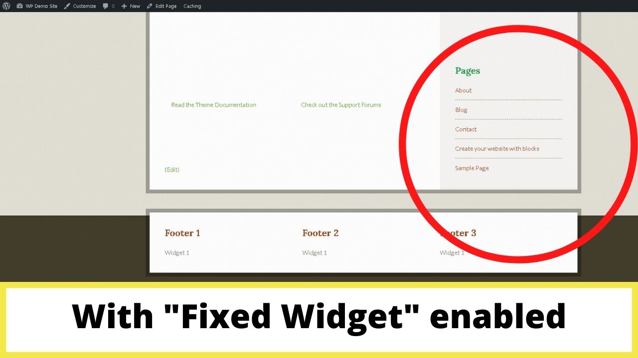 WordPress Floating Sidebar — Get It Running in 3 Minutes!