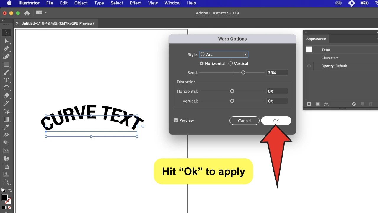 How to Curve Text in Illustrator in 6 Easy Steps