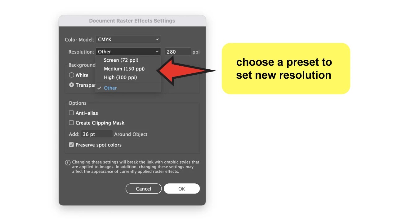 How to Adjust the DPI in Illustrator — Stepbystep Guide