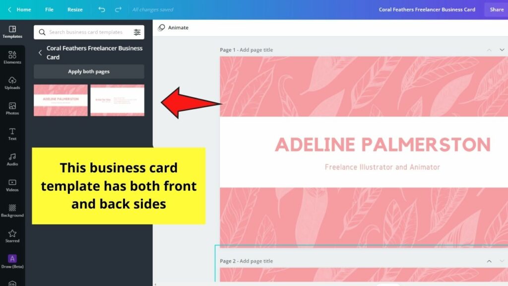 How to Create and Print Business Cards in Canva — 2 Methods