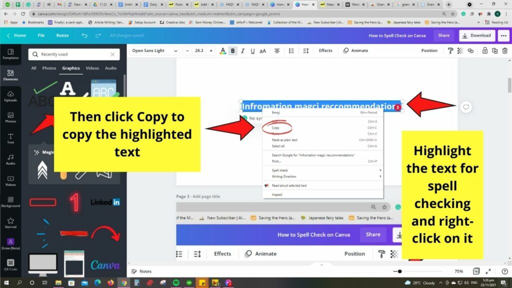How to Spell Check in Canva — 3 Clever Ways