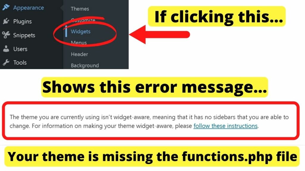 WordPress Widgets Not Showing — Here's Why