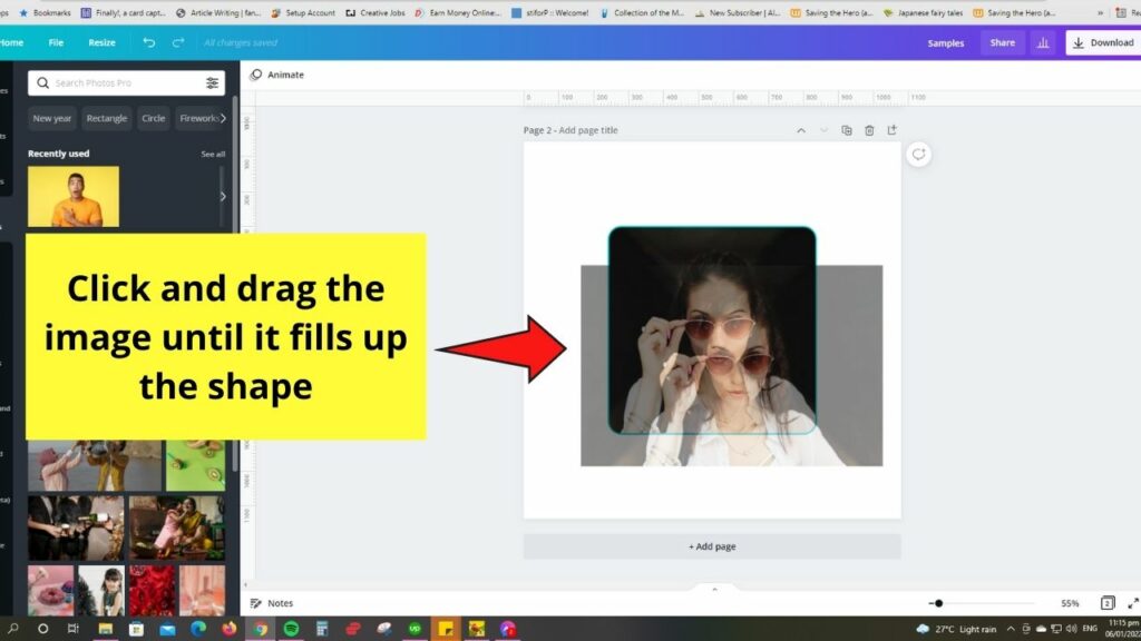 How to Put an Image into a Shape in Canva — Quick Guide