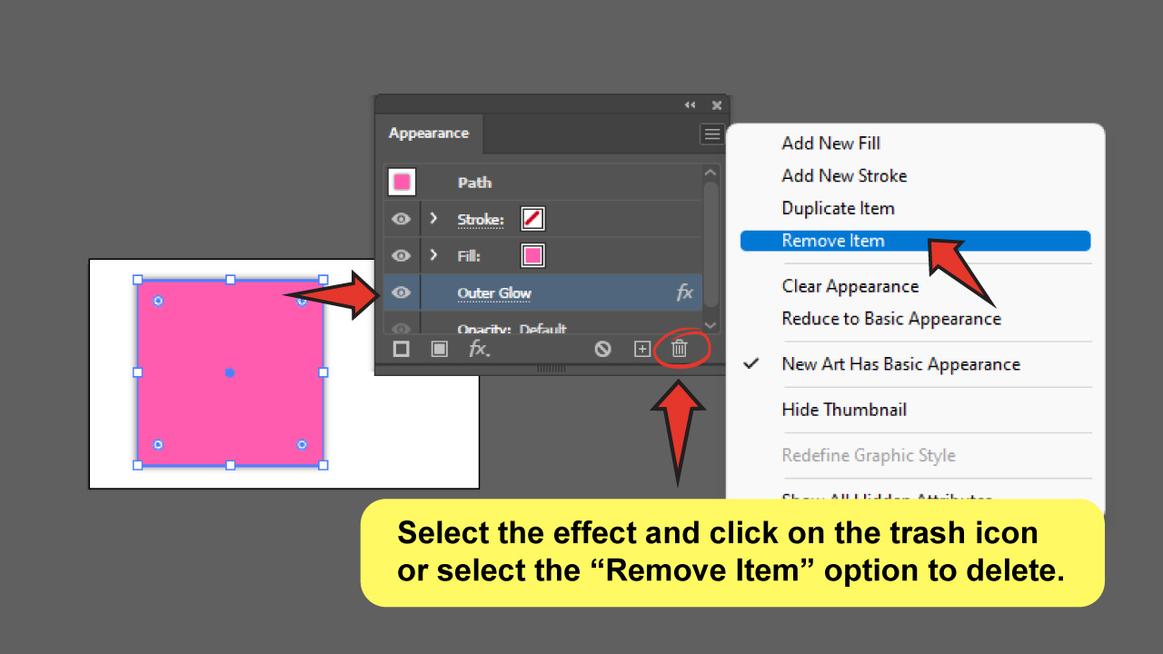 How to Remove an Effect in Illustrator in 3 Simple Steps