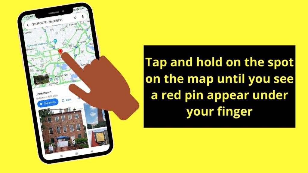 How to Drop a Pin in Google Maps Android in 3 Simple Steps